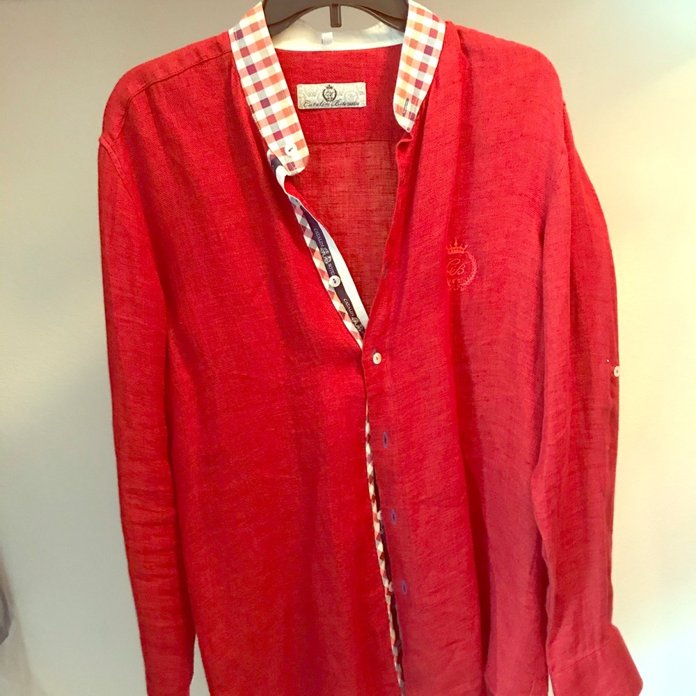 Casual button down shirt by Catalin Botezatu